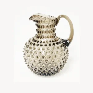 Džbán 1l - Hobnail - Ananas - hnědý kouř