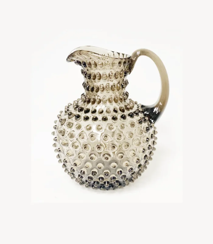 Džbán 1l - Hobnail - Ananas - hnědý kouř