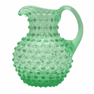 Džbán 1l - Hobnail – Ananas – uranový beryl