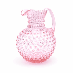 Skleněný Džbán ananas růžový
