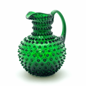 Skleněný Džbán Ananas tmavá zelená