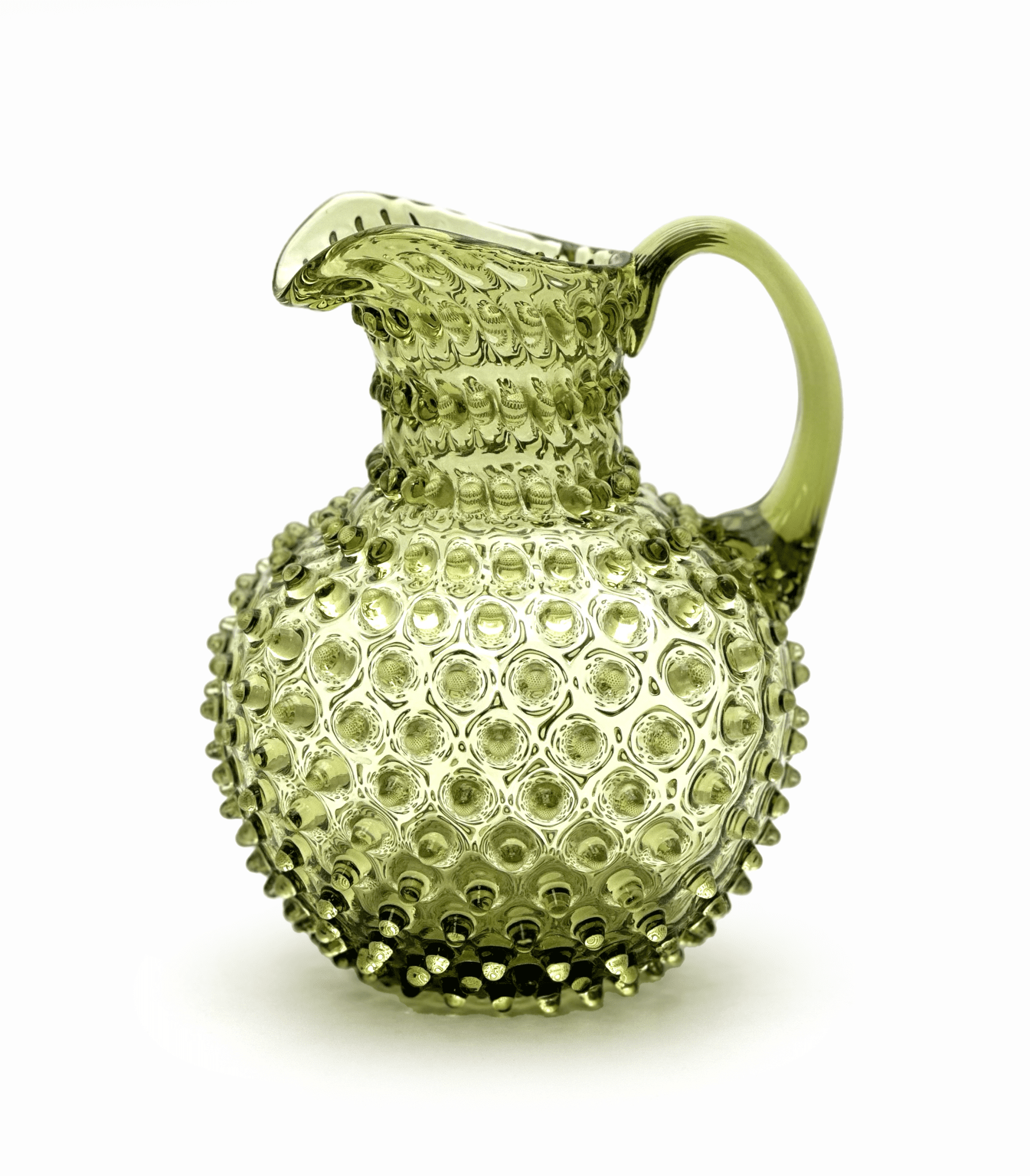 Hobnail ananas džbán lesní zelená