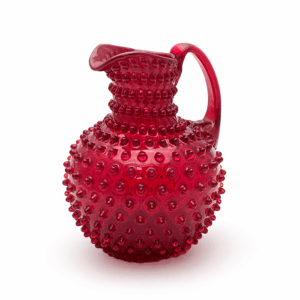 Džbán ananas hobnail granátová