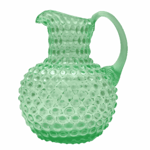Džbán 2l - Hobnail – Ananas – uranový beryl