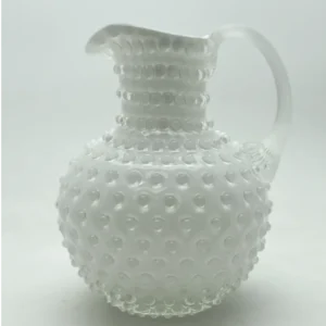 Džbán 2l - Hobnail – Ananas – opál - bílá