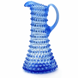 Kolekce ananas hobnail džbán vysoký světle modrá