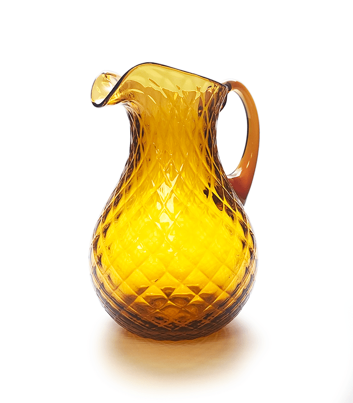 Džbán Káro amber