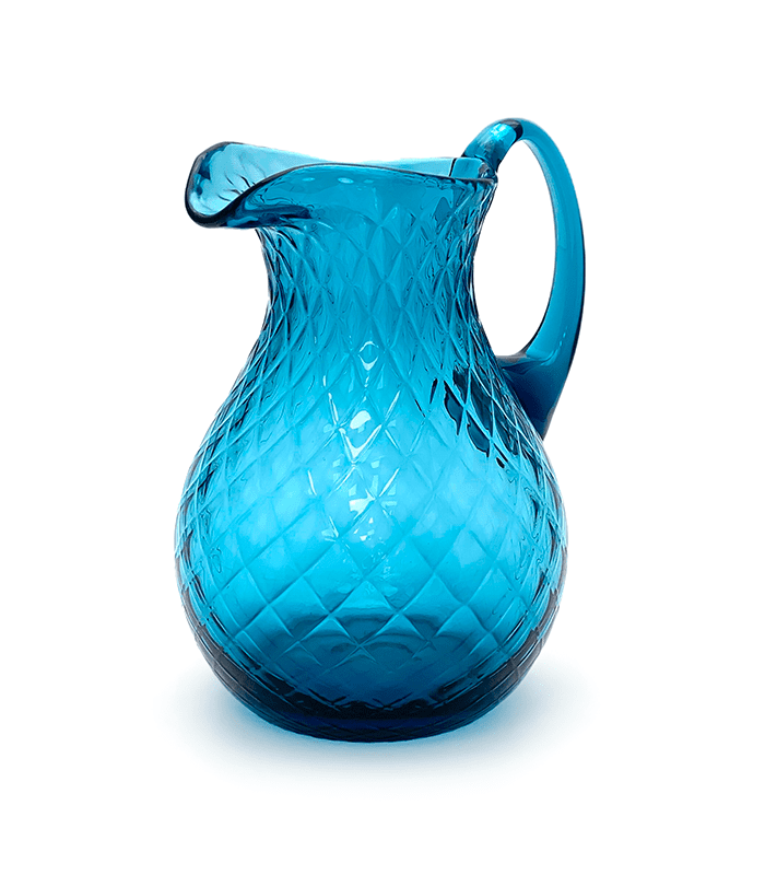 Džbán Káro modrý kouř