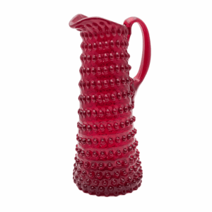 Džbán ananas hobnail granátová