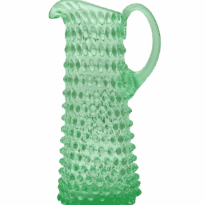 Džbán 1,2l - Hobnail – Ananas – uranový beryl