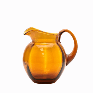 Skleněný džbán amber