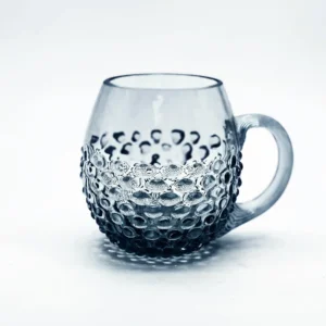 Půllitr 0,5l - Hobnail - Ananas - světlý modrý kouř