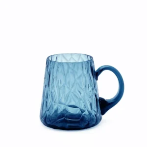 Půllitr 0,5l - Poly - modrý kouř