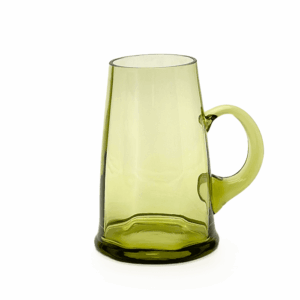 Skleněný půllitr lesní sklo