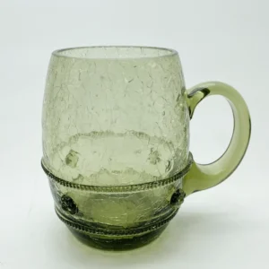 Půllitr 0,5l - Krakle - zdobený nálepy - malina rádlo