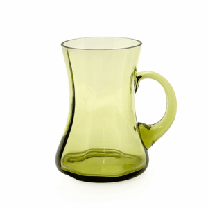 Skleněný půllitr lesní sklo