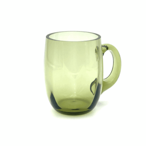 Skleněný Půllitr lesní sklo