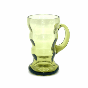 Skleněný Půllitr lesní sklo