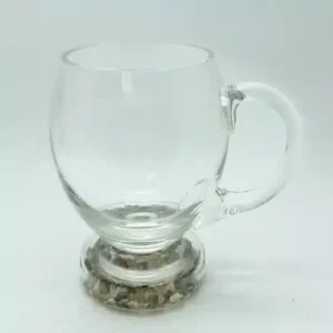 Půllitr – kámen achát šedý Botswana