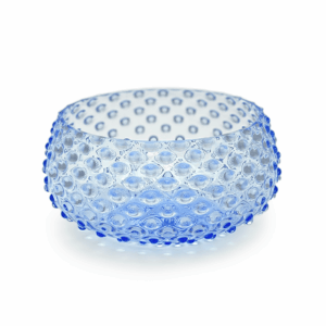 Mísa hobnail světle modrá