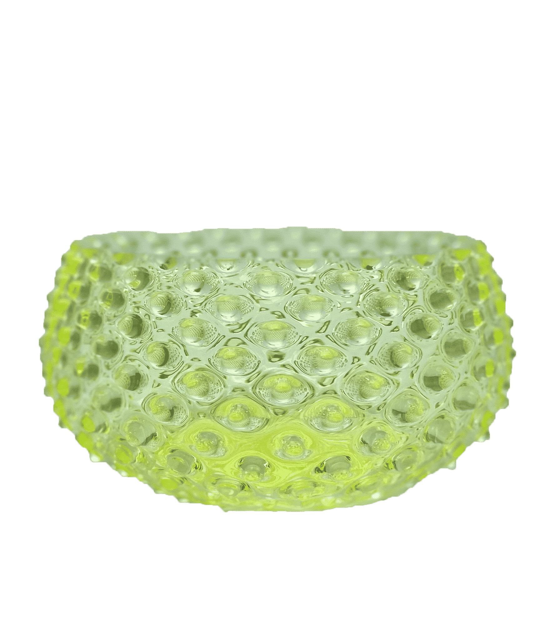 Mísa 23cm - Hobnail - Ananas - uranová žluť