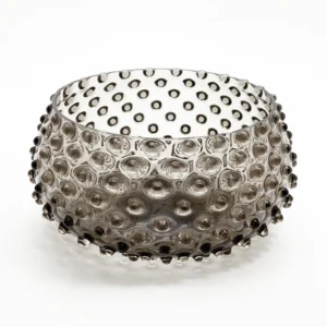 Mísa 23cm – Hobnail – Ananas – hnědý kouř