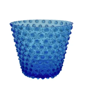 Váza, Svícen, Květináč, Mísa 16cm - Hobnail – Ananas – akvamarín