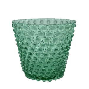 Váza, Svícen, Květináč, Mísa 16cm - Hobnail – Ananas – beryl