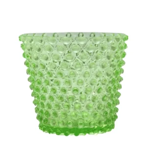 Váza,Svícen,Květináč,Mísa 16cm - Hobnail – Ananas - uranová zeleň