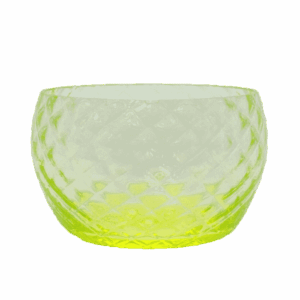 Mísa 10cm - Káro - uranová žluť