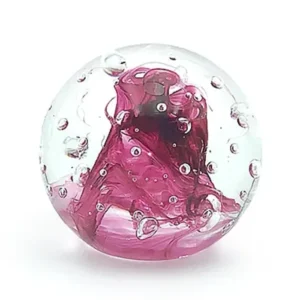 Skleněné těžítko - 7.čakra - paperweight