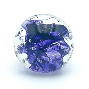Skleněné těžítko - 6.čakra - paperweight