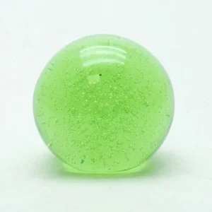 Skleněné těžítko uranové sklo