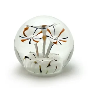 Skleněné těžítko Pelíšky - paperweight