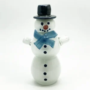 Sněhulák se světle modrou šálou 21-22 cm