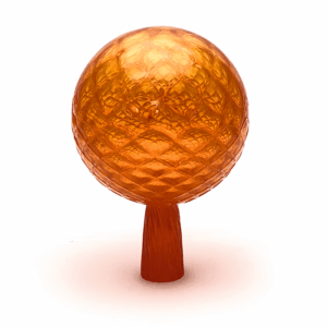 Zahradní deorace-koule na plot