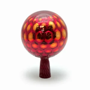 Koule na plot - stříbřená