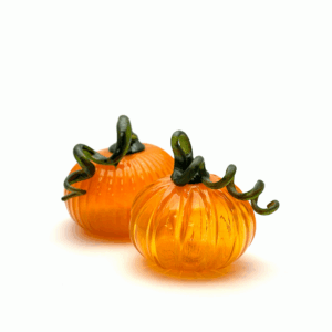 Skleněná dýně oranžová - pumpkin