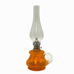 Petrolejová lampa Tereza oranžová