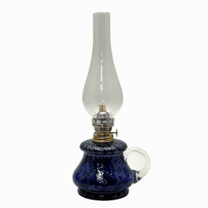 Petrolejová lampa Tereza modrá