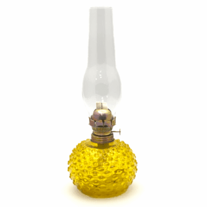 Petrolejová lampa ananas žlutá