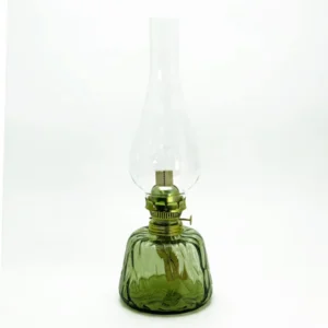 Petrolejová lampa - Poly - lesní zelená