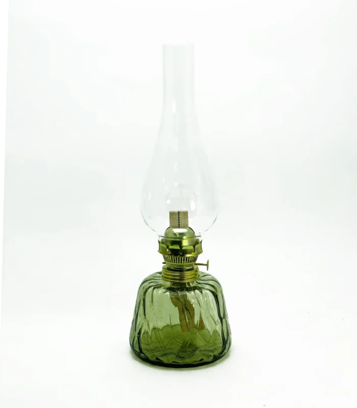 Petrolejová lampa - Poly - lesní zelená