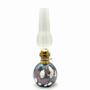 Petrolejová lampa modrý kouř dot dot