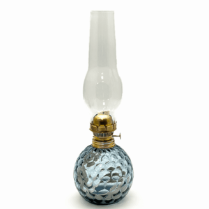 Petrolejová lampa modrý kouř