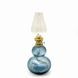 Petrolejová lampa modrý kouř