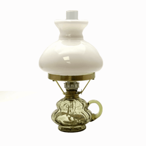 Petrolejová lampa Anna lesní zelená