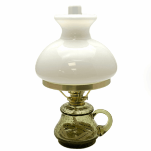 petrolejová lampa s ouškem