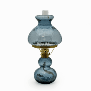 Petrolejová lampa modrý kouř
