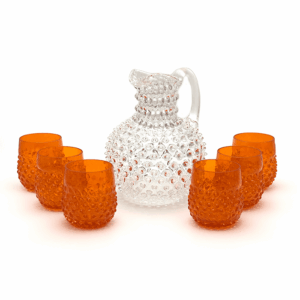 Souprava ananas - hobnailSouprava ananas - hobnail